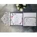 White Square Invitation Card New Wedding Card Laser Cut Paper